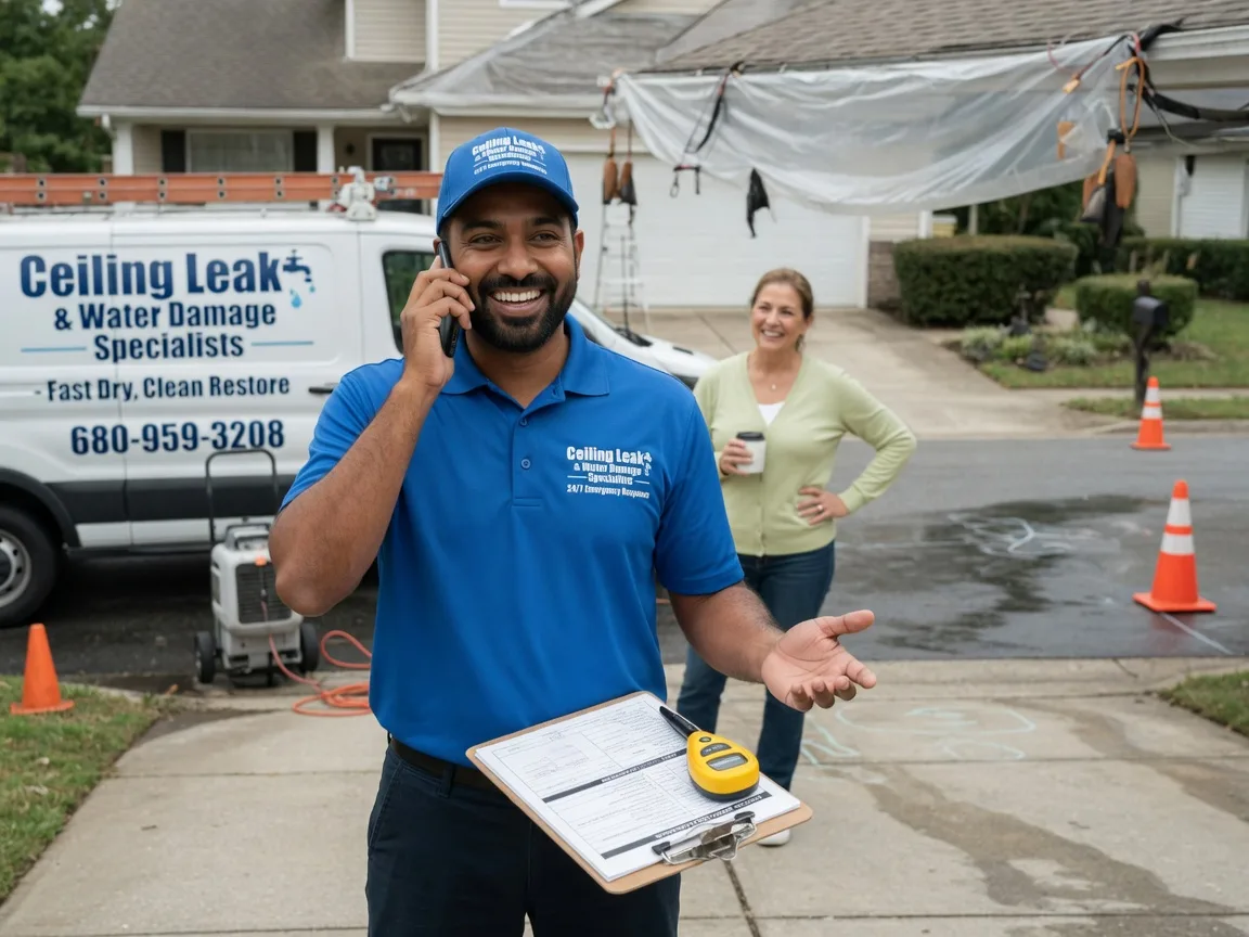 Ceiling Leak Cleanup South Royalton, VT FAQs